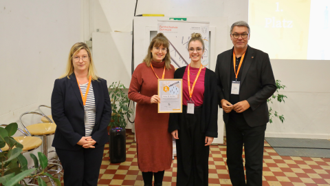 1. Platz Innovationssprint - Eulen & Lerchen