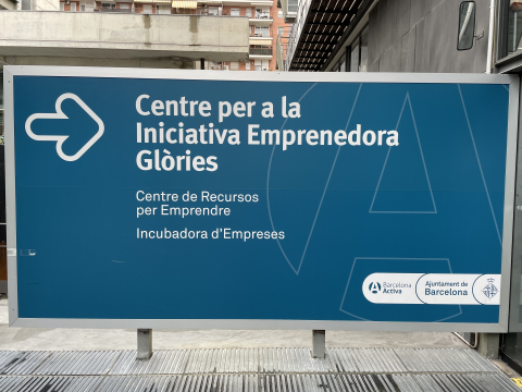 Eingangsschild Inkubator